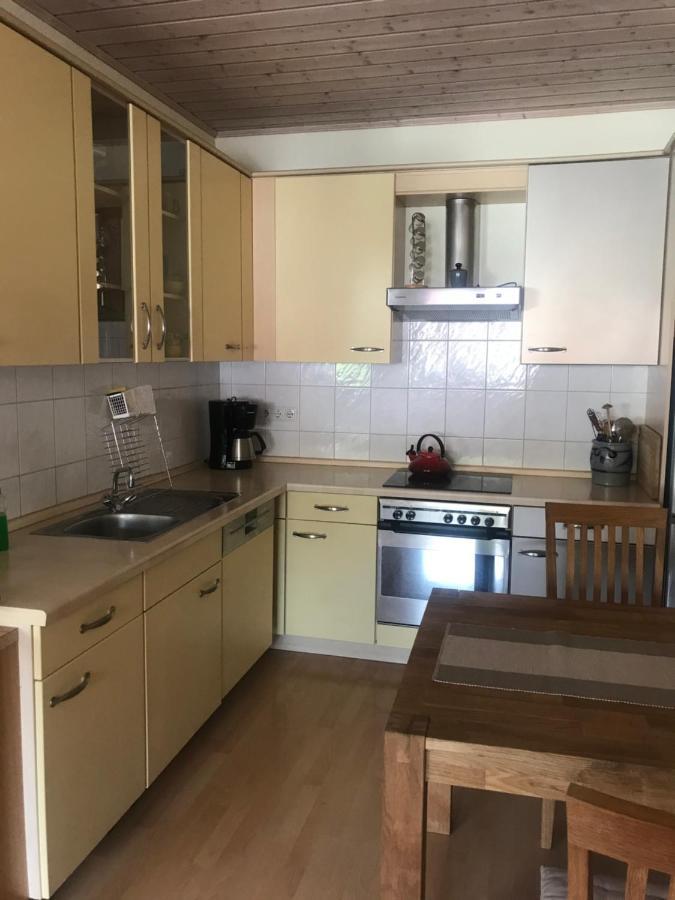 Ferienwohnung Am Gruenen Band Hellingen Dış mekan fotoğraf