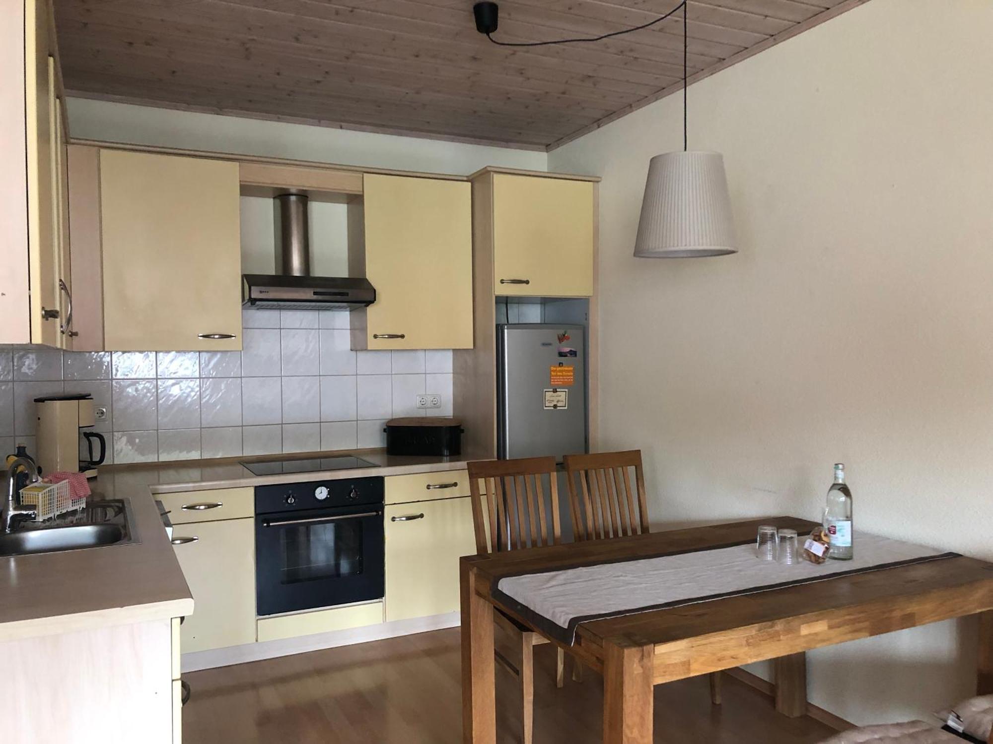 Ferienwohnung Am Gruenen Band Hellingen Dış mekan fotoğraf