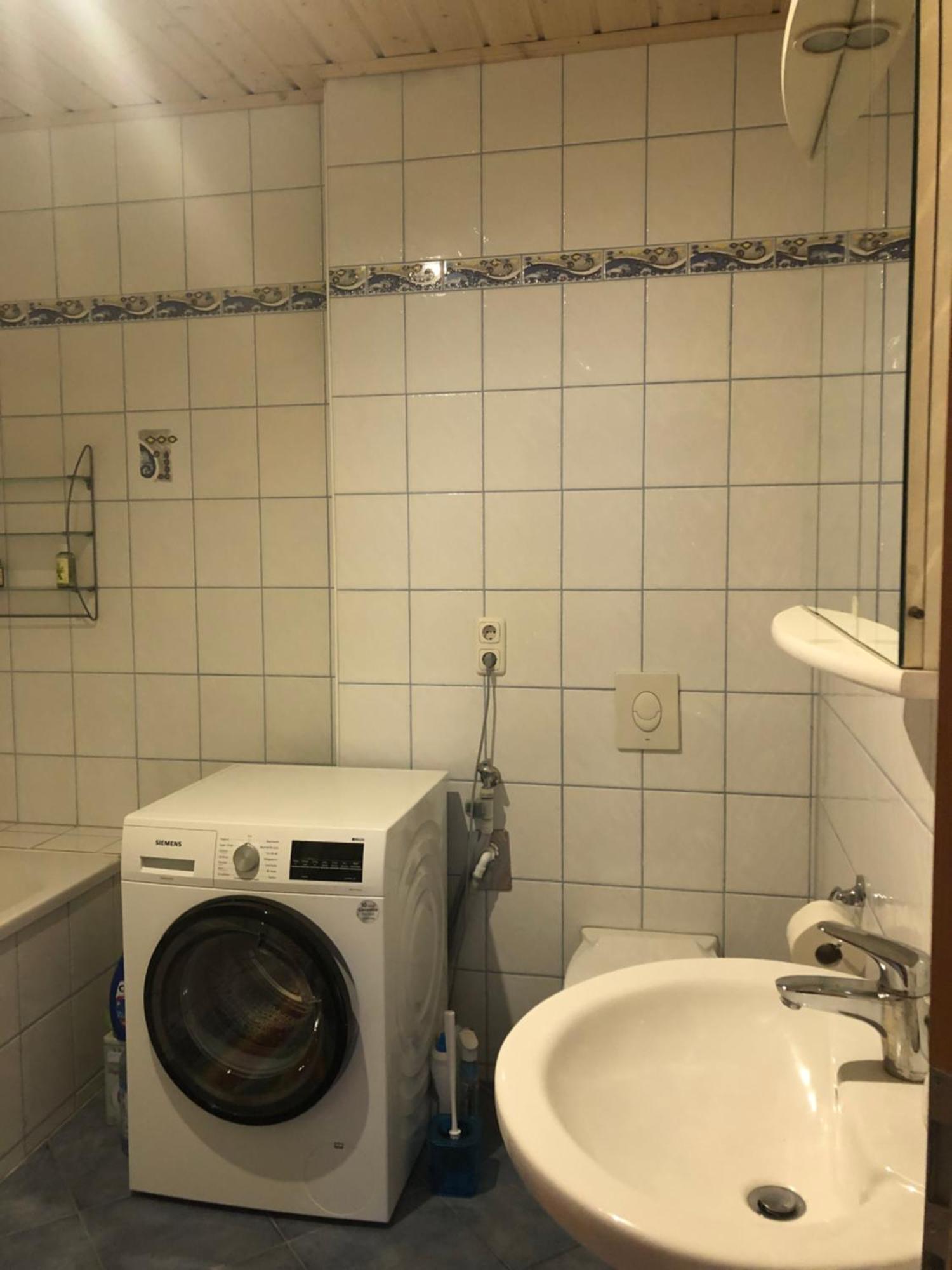 Ferienwohnung Am Gruenen Band Hellingen Dış mekan fotoğraf