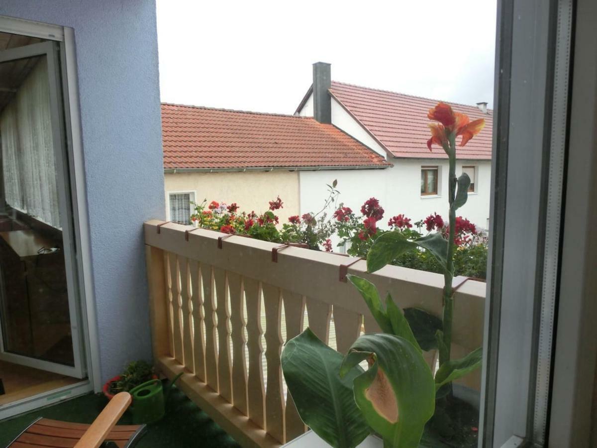 Ferienwohnung Am Gruenen Band Hellingen Dış mekan fotoğraf