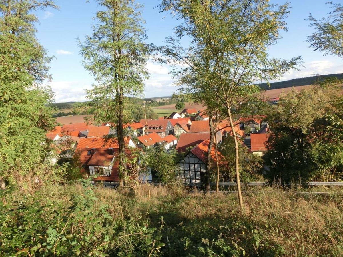 Ferienwohnung Am Gruenen Band Hellingen Dış mekan fotoğraf