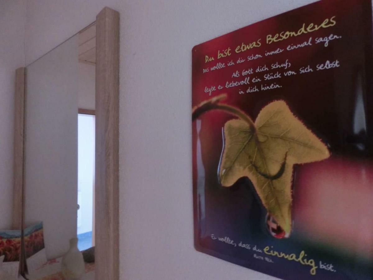Ferienwohnung Am Gruenen Band Hellingen Dış mekan fotoğraf