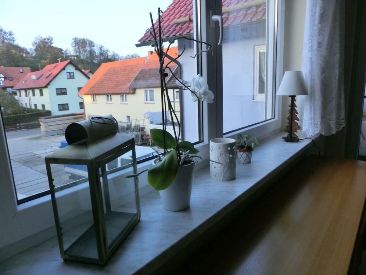 Ferienwohnung Am Gruenen Band Hellingen Dış mekan fotoğraf